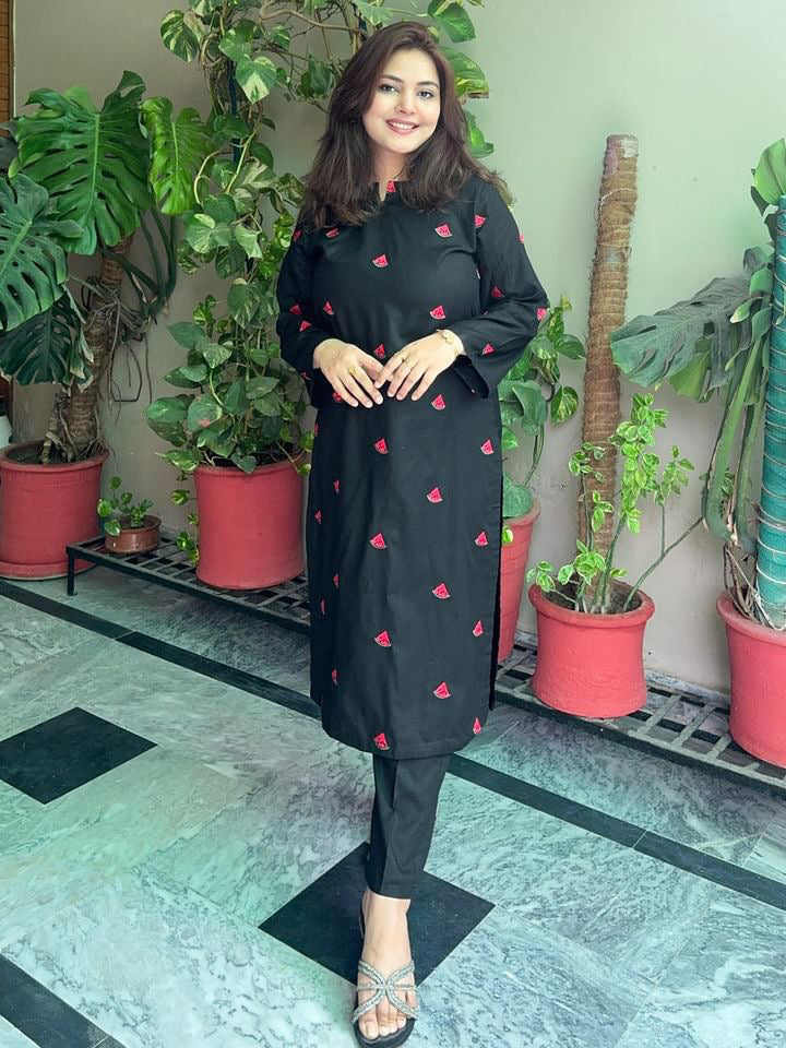 Lawn Embroidered 2PC Dress