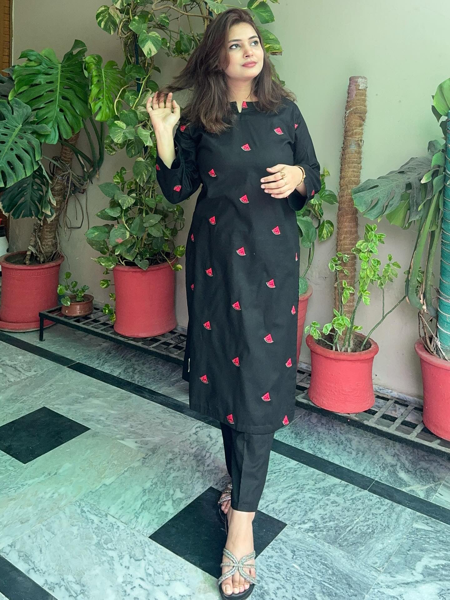 Lawn Embroidered 2PC Dress