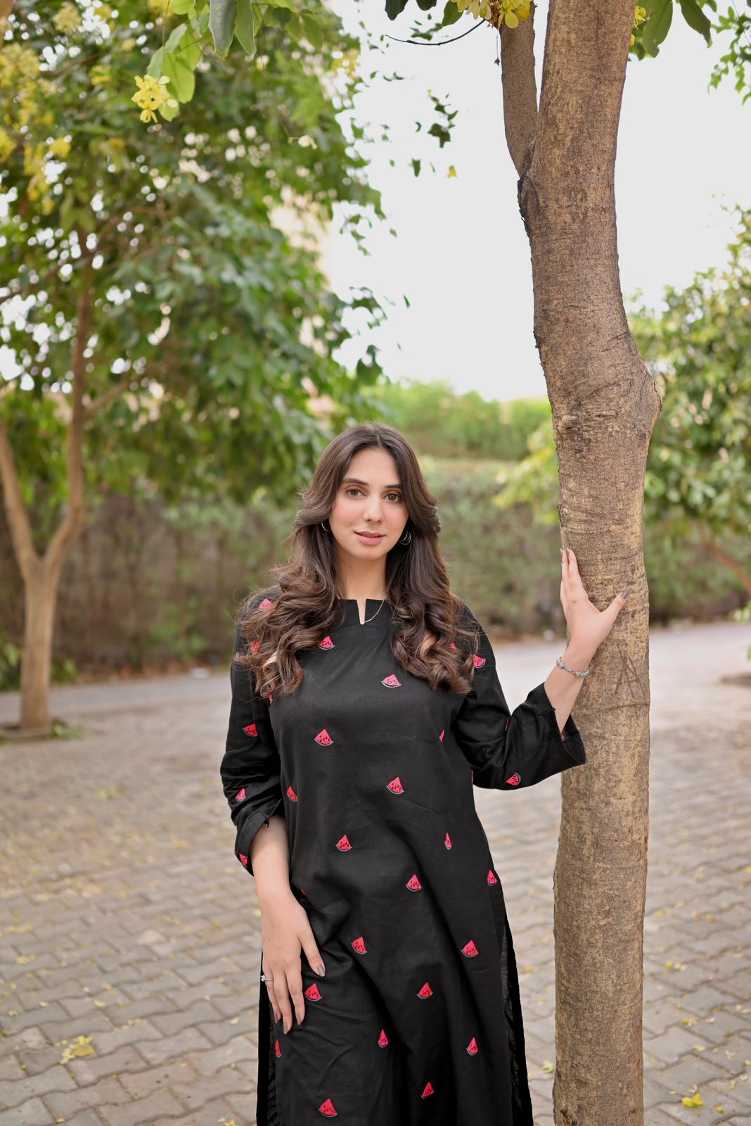 Lawn Embroidered 2PC Dress
