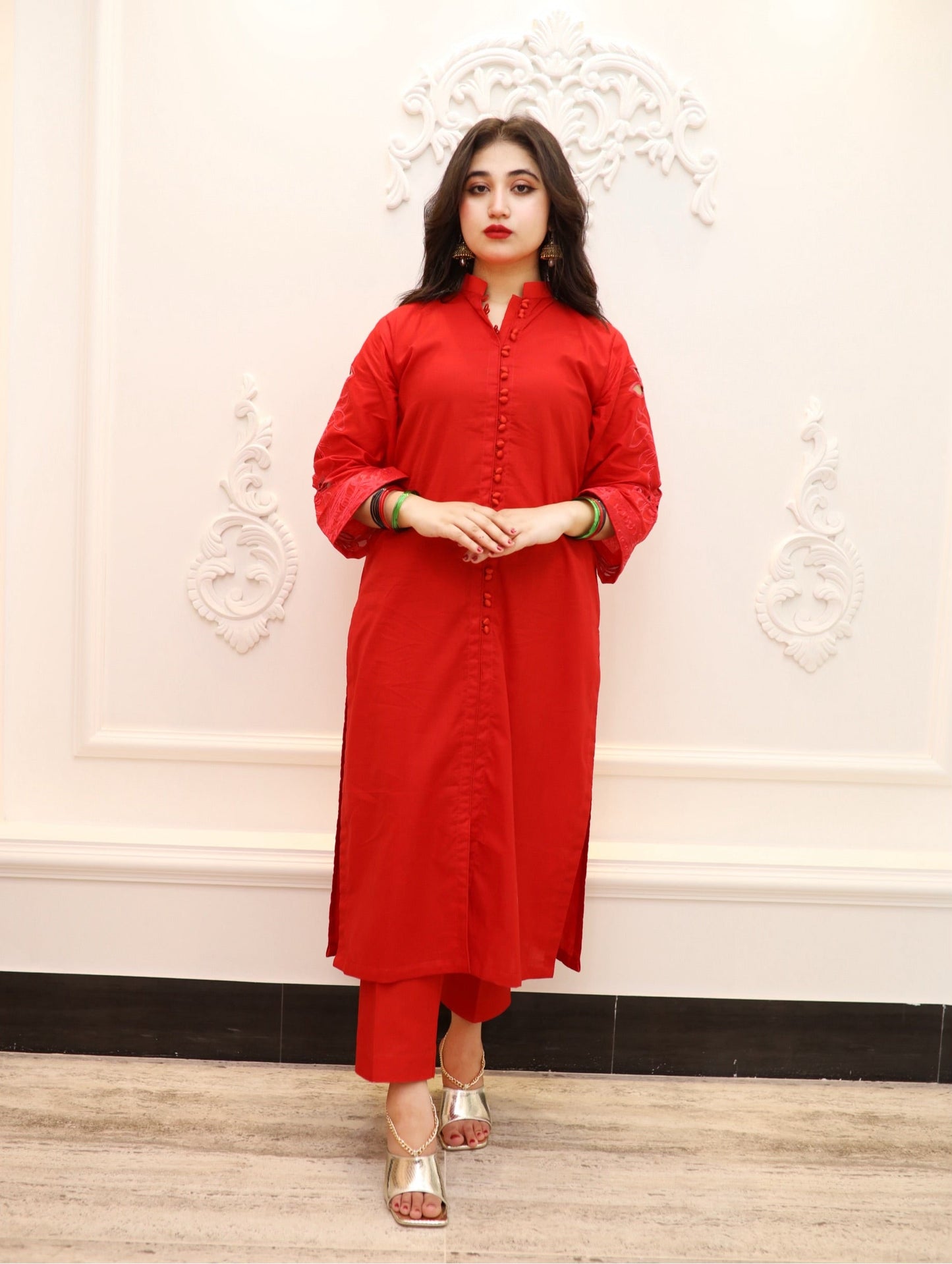 Lawn Embroidered 2PC Dress