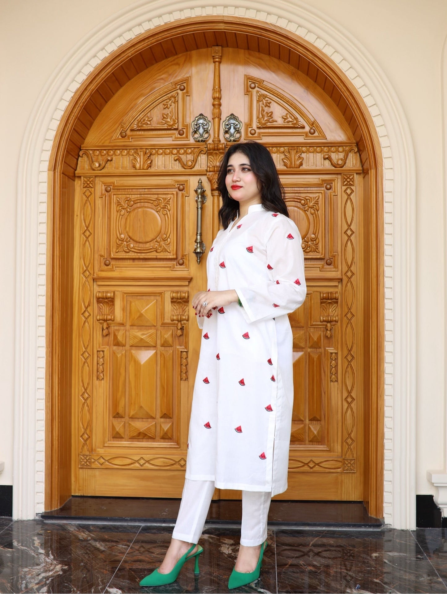 Lawn Embroidered 2PC Dress